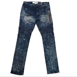 Men’s “Moto” jeans. Size 34